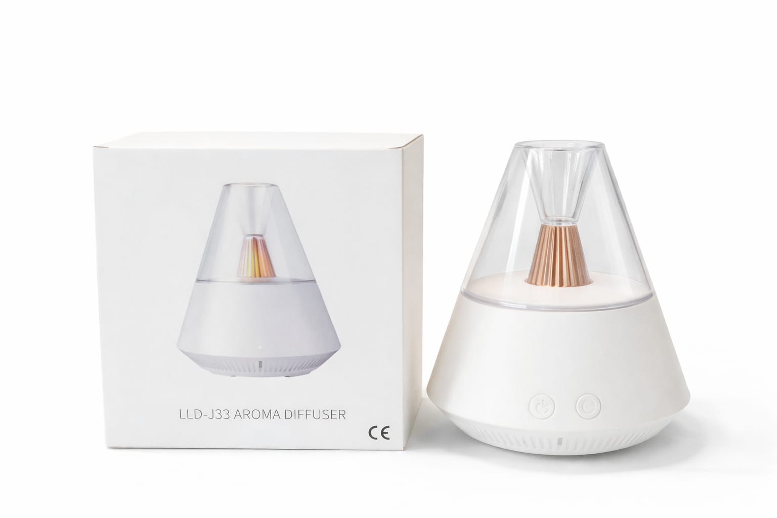 LLD-J33 Aroma Diffuser – Moderner Luftbefeuchter mit Ambientebeleuchtung